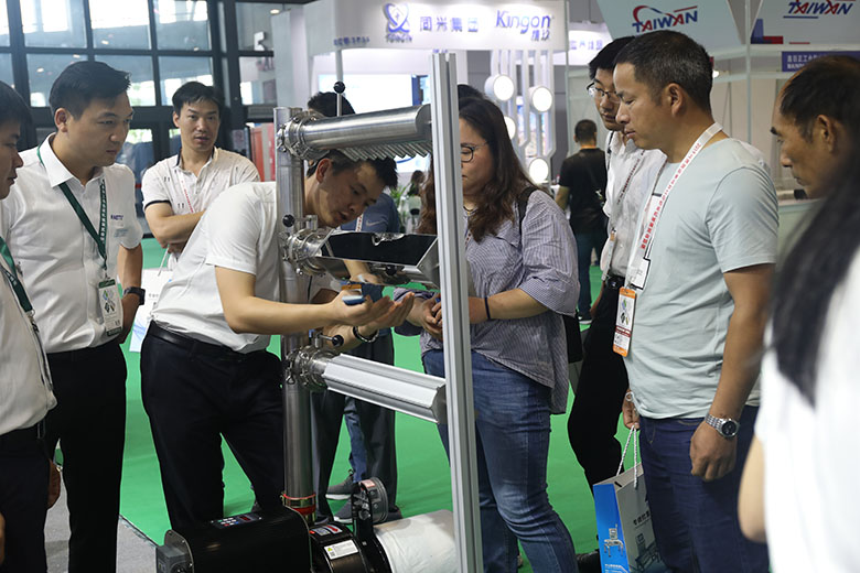 進擊上海包裝展，展現雷茨節能風機之美