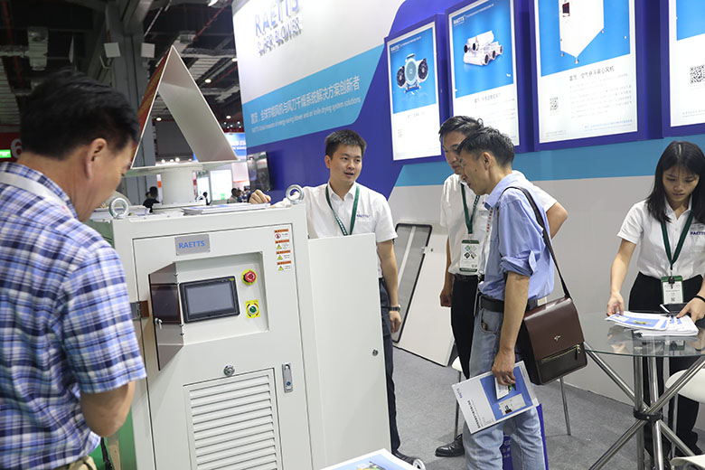 進擊上海包裝展，展現雷茨節能風機之美